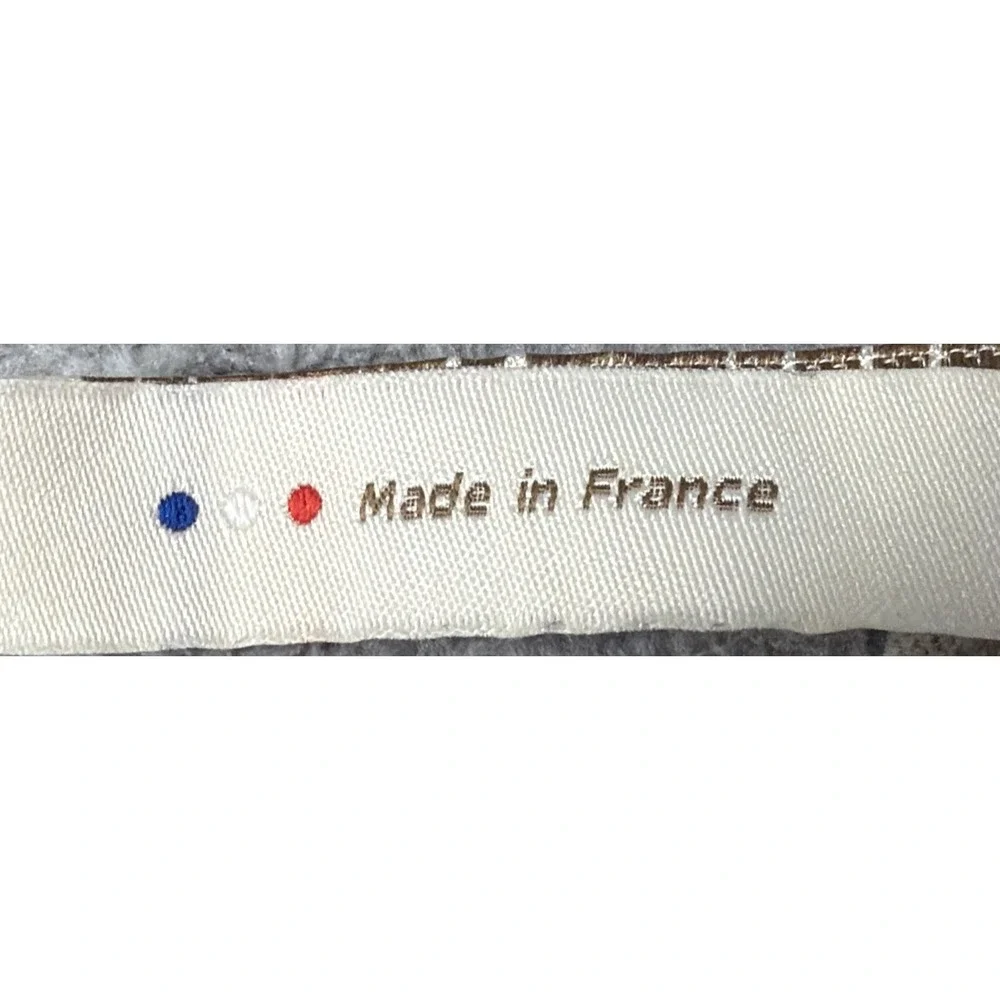 Charvet Editions Apron 100% Linen One Size Made In France Cooking Baking Chef